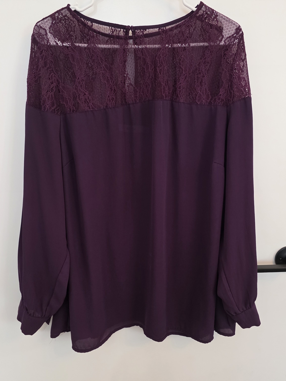 Purple Lace Blouse